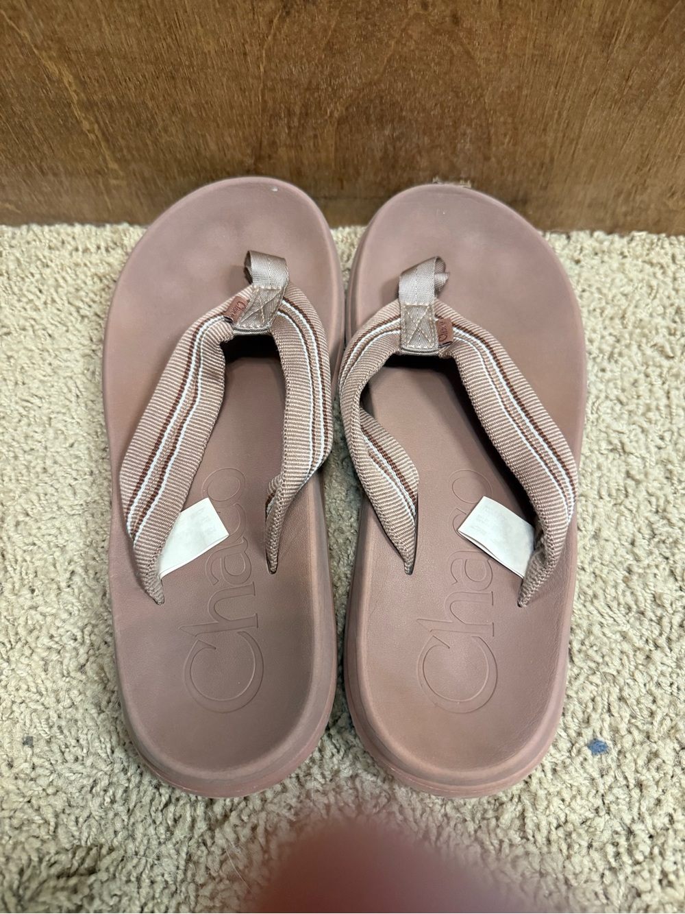 Chaco Women's Dusty Rose Flip Flop Sandals